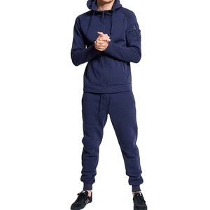 Prix Abordable Vente en Gros Survêtements d'Hiver Homme Haute Qualité 100% Coton Polaire Design 2-en-1 Couleurs Personnalisées 2026 - Product Image 2