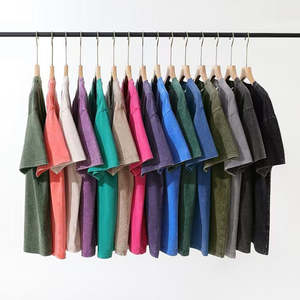 T-shirts graphiques streetwear imprimés, t-shirt vierge, grande taille, vêtements pour hommes, t-shirt délavé à l'acide, t-shirts vintage surdimensionnés personnalisés pour hommes - Product Image 4