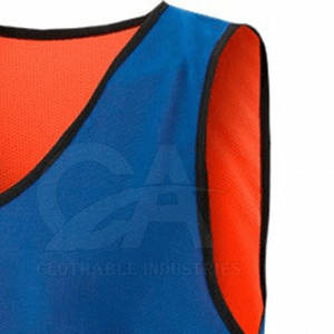 Bavoir réversible de sécurité fabriqué au Pakistan, plusieurs tailles, vêtements de travail OEM, bavoir réversible, haute visibilité, qualité supérieure - Product Image 5