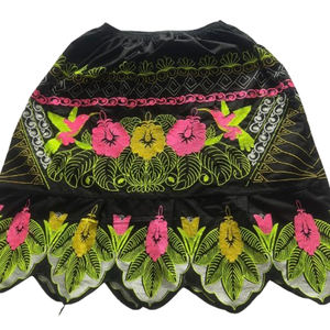 กระโปรงเอวสูงผู้หญิงสไตล์เกาะกระโปรงแฟชั่นแบบเต็มตัวสำหรับฤดูร้อนลายชนเผ่าโพลีเซียนลวดลายชนเผ่าพื้นเมือง - Product Image 5