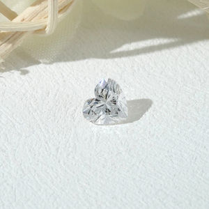 SHRAMAN DIAMOND 1 Carat Pack Diamants synthétiques de qualité VVS-VS, taille brillant, taille cœur, 7 pièces, cultivés en laboratoire HPHT CVD, diamants en vrac en gros - Product Image 1