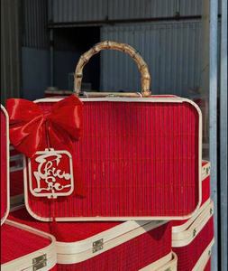 Boîte cadeau en bambou naturel du Vietnam pour souvenirs et cadeaux haut de gamme - Product Image 2