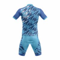 Combinaison de triathlon unisexe respirante personnalisée OEM, natation, cyclisme, course à pied, manches courtes confortables, trisuit haute performance pour le triathlon