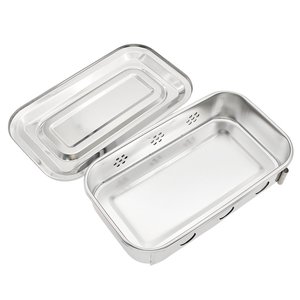 Plateau pour instruments chirurgicaux avec couvercle et prix de gros, haute qualité, taille personnalisée, en acier inoxydable - Product Image 4