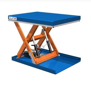 Electric Hydraulic Aluminum Alloy Scissor Lift Table Pedestrian Access Platform Industrial <b>Material</b> <b>Handling</b> Equipment 1000kg - Product Image 1