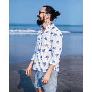 Unisex Palm <b>Tree</b> Shirt Breathable Feature - Product Image 2
