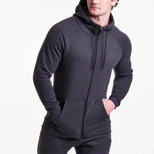 Gym Wear Hommes Fermetures à glissière Hoodies Coton Polaire Hommes Must Have Collection Hiver Haute Qualité Zipper Hoodies - Product Image 1