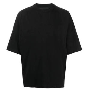 Camiseta extragrande de manga corta para hombre con logotipo personalizado Premium 100% algodón lavado para apariencia microfibra nueva ropa de calidad Premium - Product Image 3