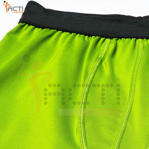 Pantalones cortos de compresión de entrenamiento de gran tamaño para hombres, ropa de calle, pantalones cortos de compresión transpirables de secado rápido - Product Image 6