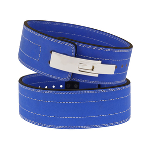 เข็มขัดยก10มม. สุดหรูพร้อมคันโยก, เข็มขัดยกหนังสำหรับยกน้ำหนักอย่างจริงจัง - Product Image 4