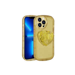 "Yellow Netzy Silicone Case for iPhone 12 Pro Max 7 Plus 11 Pro XS with Camera Protection and for <b>Pop</b> <b>Socket</b>" - Product Image 1