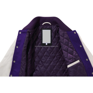 Chaquetas Varsity Casuales de Lana de Invierno para Hombre, Tallas Grandes, de la Mejor Calidad, Transpirables, Ecológicas, con Bordado, al por Mayor - Product Image 3