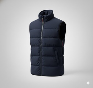 Chaqueta de Invierno Acolchada Unisex de Alta Calidad con Degradado de Color, Talla Regular, Práctica, Cálida, Elegante, Informal, Impermeable y Transpirable - Product Image 3
