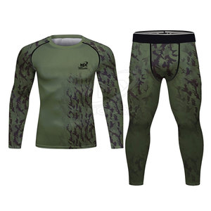 Ensembles de compression pour hommes avec logo personnalisé, au prix de gros, ensembles de compression pour entraînement les plus vendus à la vente - Product Image 1