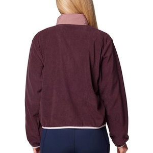 Recién llegado, sudaderas con media cremallera para mujer, diseño personalizado, cuello levantado, venta directa de fábrica en línea para la temporada de invierno, logotipo frontal - Product Image 2