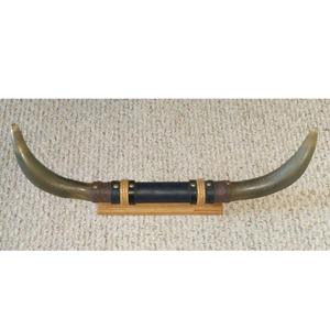 Decoración de Pared Artesanal de Cuerno de Buey Natural, Estilo Animal Ecológico, Pulido a Mano, Adorno Rústico para Cabaña - Product Image 5