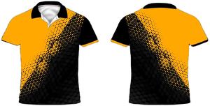 Camiseta de poliéster Spandex de alta calidad, camisetas de sublimación para hombres, camisetas polo de diseño impreso personalizado para hombres - Product Image 6