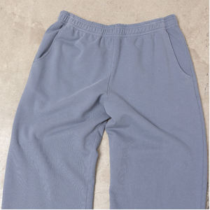 Custom Bleach Wash Straight Leg Joggers Pantalones de chándal Unisex Hombres de peso pesado Regular Fit Media cintura Casual Fleece Grosor - Product Image 6