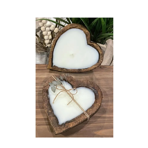 Bougie de bol de pâte en bois faite à la main fournisseur de support de bougie de table de ferme pour une taille personnalisée au meilleur prix - Product Image 4