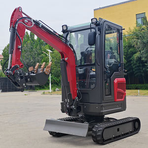 Spedizione Gratuita Mini Escavatore da 1,8 Tonnellate con Retroescavatore per Macchinari Forestali, Attrezzature per Edilizia e Costruzioni - Product Image 1