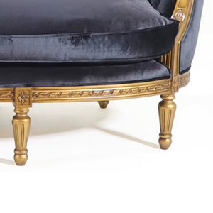 mahogany wood <b>sofa</b> furniture no 5507 for sitting in the living room and family room equipped with soft <b>foam</b> - Product Image 3