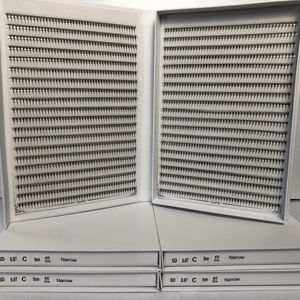 XXL Box 20/40 Line Handmade Coloured Super Soft 2D-6D Lashes Eyelash Extensions Volume Lash Pointy Base <b>Synthetic</b> - Product Image 1