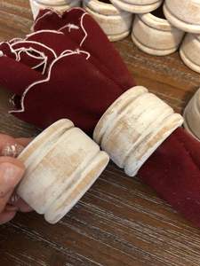 Handmade <b>Wooden</b> <b>Napkin</b> <b>Ring</b> With Custom Shapes And Designs - Eco Friendly - Durable - Product Image 2