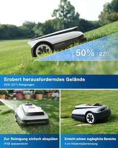 Tondeuse à gazon robotisée LiDAR ECO Goat A3000, best-seller - Product Image 2