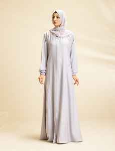 Abaya musulmane à la mode, robe de prière en deux pièces, vêtements islamiques amples à manches longues pour femmes, robe de Dubaï, robe saoudienne, robe turque - Product Image 6