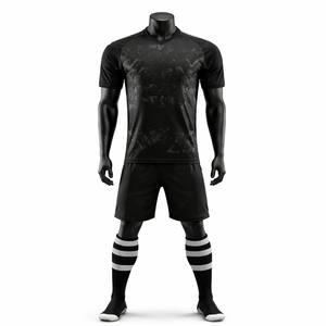Uniforme de Fútbol Sublimado Personalizado de Último Diseño, Transpirable, Liso, Nueva Llegada, Servicios OEM, Uniformes de Fútbol Ajustados - Product Image 1