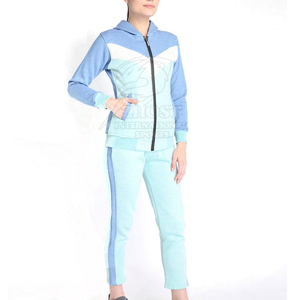 Conjunto Deportivo con Capucha para Mujer, Pantalones Jogger con Cordón, 100% Algodón, Ropa Deportiva Informal, Forro Polar, Logotipo Personalizado - Product Image 3