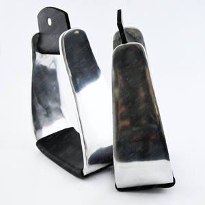 Estribos clásicos de Venta caliente, estribos de aluminio ecuestres occidentales, cama de pie ancha, más comodidad, estribo antideslizante ligero - Product Image 1