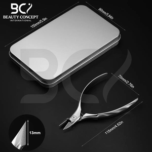 Coupe-ongles incarnés professionnel pour podiatre, en acier inoxydable de 5 pouces, à large ouverture, durable - Product Image 6