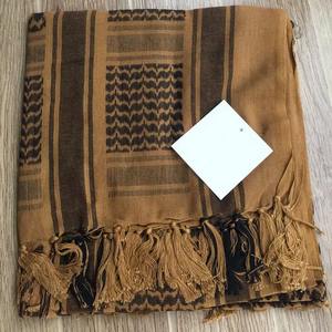 Bufanda de desierto árabe multicolor Shemagh bufanda táctica del desierto Keffiyeh con borlas 100% algodón camuflaje Shemagh - Product Image 5