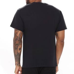 เสื้อยืดผ้าถักพิมพ์ลายดิจิทัลสำหรับผู้ชายเสื้อยืดออกแบบลายพิมพ์ลายเส้นใยไม้ไผ่แบบหนา - Product Image 4