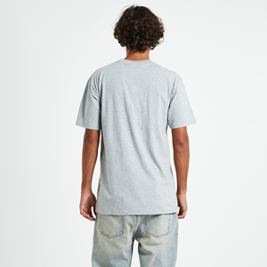 Streetwear vintage 250 GSM 100% coton avec logo personnalisé T-shirt pour hommes délavé à l'acide surdimensionné à épaules tombantes - Product Image 6