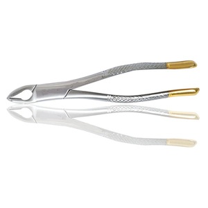 Fórceps de extracción atraumática, Instrumentos dentales veterinarios, acero inoxidable de primera calidad ligeramente curvado, muy demandado - Product Image 3