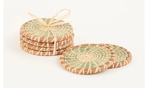 ชุดจานรองแก้วหญ้าทะเล2สี4ชิ้นเป็นมิตรต่อสิ่งแวดล้อมทำจากของตกแต่งโต๊ะในเวียดนามขายส่ง - Product Image 3