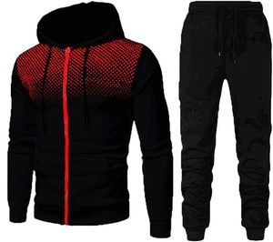 Logo personnalisé Ensemble sweat à capuche uni surdimensionné et jogging Vêtements de sport décontractés pour la salle de sport Pantalon de survêtement en tissu - Product Image 5