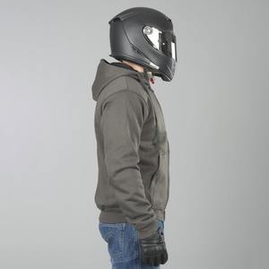 Kevlar เสื้อฮู้ดขี่มอเตอร์ไซค์, เสื้อฮู้ดขี่มอเตอร์ไซค์ Aramid พร้อมตัวป้องกัน CE Level 2 - Product Image 3