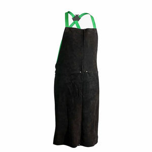 Durable Premium Quality Cowhide Split Welding <b>Aprons</b> Fashion <b>Denim</b> Canvas Leather <b>Apron</b> - Product Image 5