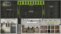 Équipement de Gym Commercial SK : Ensemble Complet de Machines d'Entraînement de Force et Cardio – Solution Complète pour Projets de Gymnases (Hôtels, Clubs, Usines) – OEM