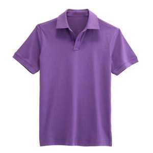 เสื้อโปโลเล่นกอล์ฟผ้าฝ้ายโอเวอร์ไซส์เสื้อโปโลสีทึบแขนสั้นสไตล์วินเทจออกแบบโลโก้ได้ตามต้องการ - Product Image 1