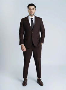 Costumes trois pièces formels sur mesure pour hommes de bonne qualité, vente en gros de costumes d'affaires pour hommes, veste et pantalon, costumes de mariage pour hommes - Product Image 2
