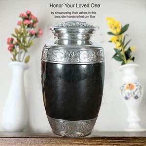 Engraved Aluminium Cremation <b>for</b> Human <b>Ashes</b> Adult Male Female Pets Cat <b>Dog</b> <b>Urn</b>, Large Burial Funeral <b>Urns</b> - Product Image 3