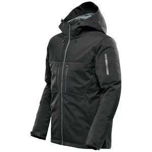 Nouvelle mode, vêtements décontractés, vestes softshell personnalisées pour hommes, style streetwear, saison hivernale, tissu softshell, OEM - Product Image 1