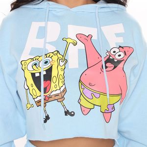 เสื้อวอร์มแขนยาวมีฮู้ดของผู้หญิง,เสื้อวอร์มฤดูหนาวแบบครอปพร้อมฮู้ดที่ระเหิดทันสมัย - Product Image 4