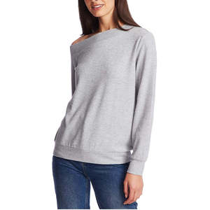 Maglione Vintage da Donna con Dettagli in Cristallo, Spalle Scoperte, Traspirante, Lavorato a Maglia, Stampa Asimmetrica, Stile Casual per Autunno Inverno, Sexy - Product Image 5