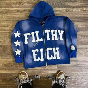 Buen fabricante Fabricado en fábrica Precio bajo Mejor material Cremallera Sudadera con capucha Impreso hecho en fábrica precio barato sudaderas con capucha - Product Image 4