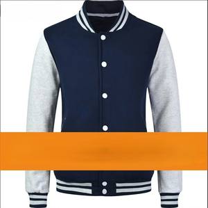 แจ็คเก็ตวาร์ซิตี้แบบมีฮู้ดสำหรับทุกเพศ ผลิตตามสั่ง ขายส่ง ผ้าแคนวาสสำหรับฤดูใบไม้ผลิ กันน้ำ แจ็คเก็ตฤดูหนาว พร้อมโลโก้ด้านหน้า - Product Image 3